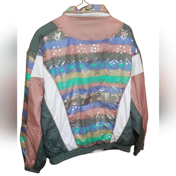 NWT Vintage Zip Up Windbreaker